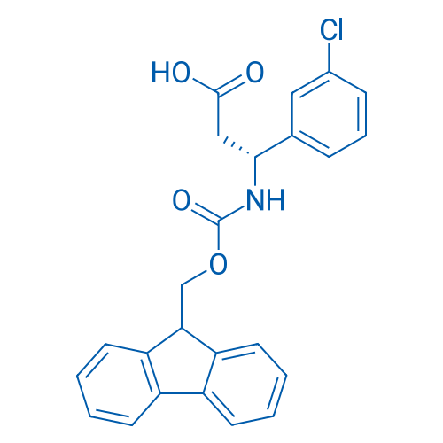 Fmoc-D-β-Phe(3-Cl)-OH 250mg