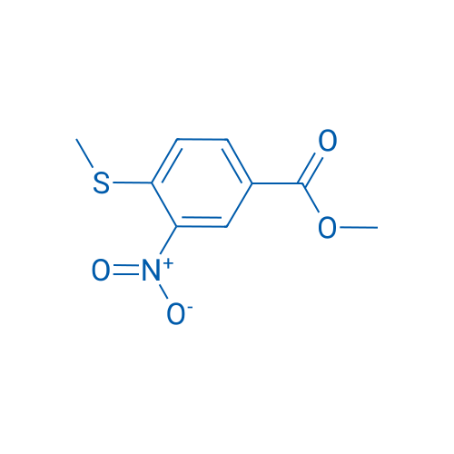 Methyl 4-(methylthio)-3-nitrobenzoate 100mg