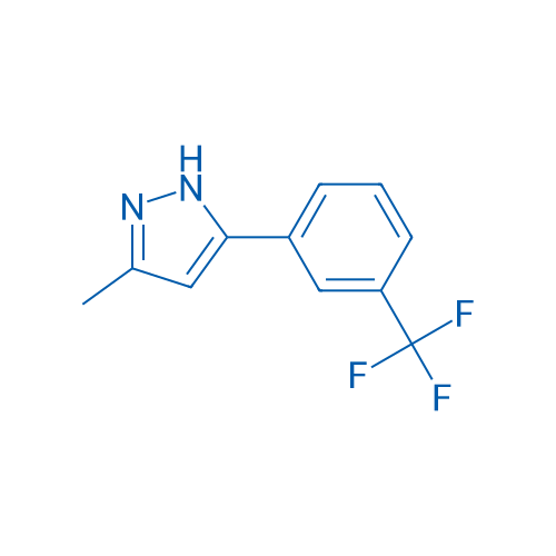 3-Methyl-5-(3-(trifluoromethyl)phenyl)-1H-pyrazole 1g