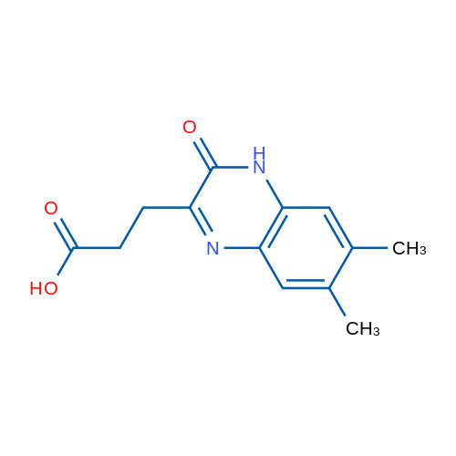 3-(6,7-Dimethyl-3-oxo-3,4-dihydroquinoxalin-2-yl)propanoic acid 1g