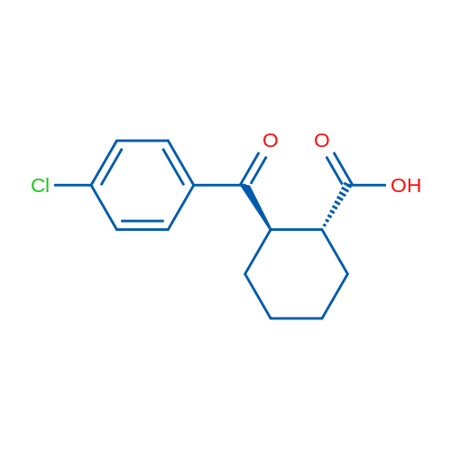 trans-2-(4-Chlorobenzoyl)cyclohexanecarboxylic acid 1g