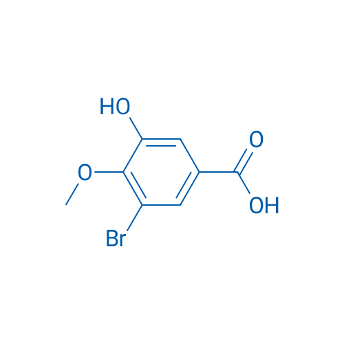 3-Bromo-5-hydroxy-4-methoxybenzoic acid 1g