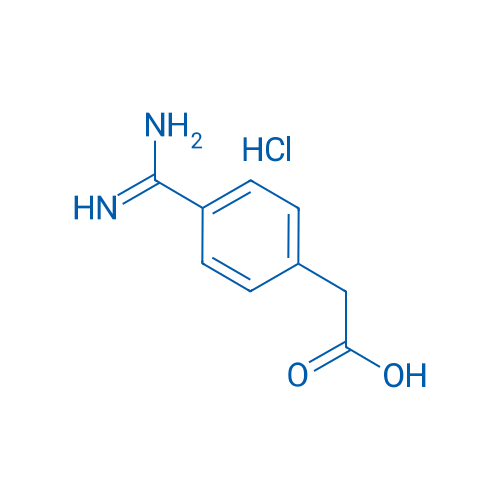 2-(4-Carbamimidoylphenyl)acetic acid hydrochloride 1g