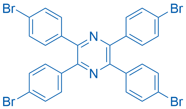 2,3,5,6-Tetrakis(4-bromophenyl)pyrazine 50mg