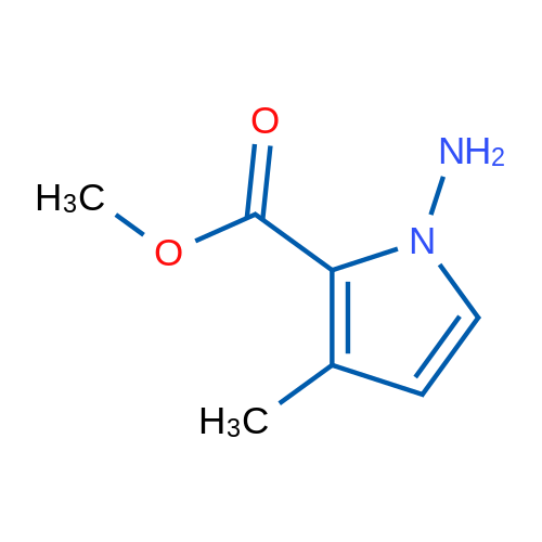 Methyl 1-amino-3-methyl-1H-pyrrole-2-carboxylate 1g