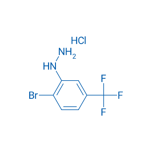 2-Bromo-5-(trifluoromethyl)phenylhydrazine hydrochloride 1g