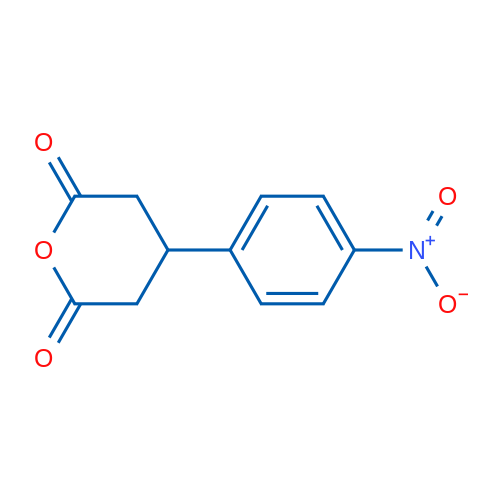 4-(4-Nitrophenyl)dihydro-2H-pyran-2,6(3H)-dione 1g