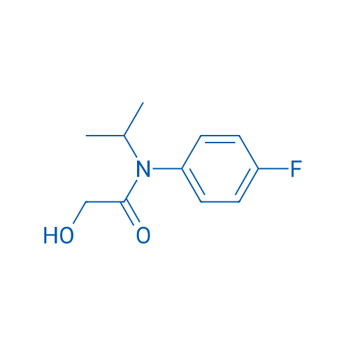 N-(4-Fluorophenyl)-2-hydroxy-N-isopropylacetamide 250mg