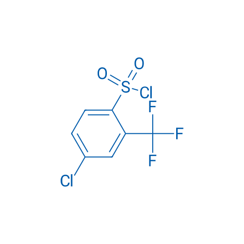 4-Chloro-2-(trifluoromethyl)benzene-1-sulfonyl chloride 5g