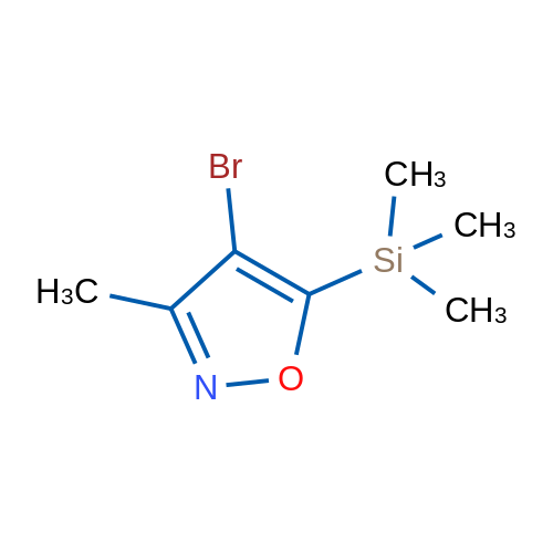 4-Bromo-3-methyl-5-(trimethylsilyl)isoxazole 1g