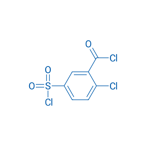 2-Chloro-5-(chlorosulfonyl)-benzoyl chloride 100mg