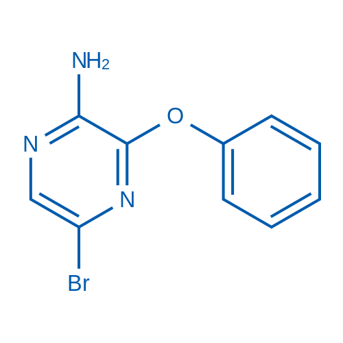 5Bromo-3-phenoxypyrazin-2-amine 250mg