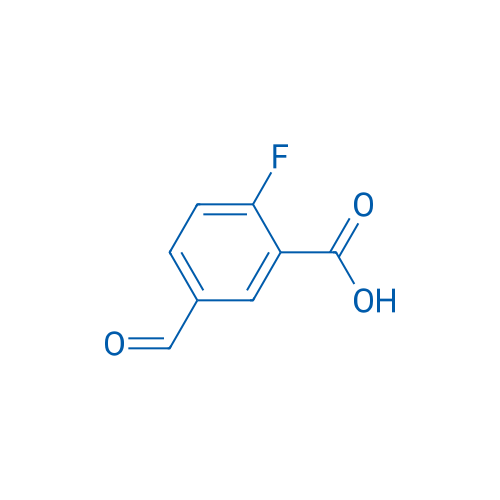 2-Fluoro-5-formylbenzoic acid 5g