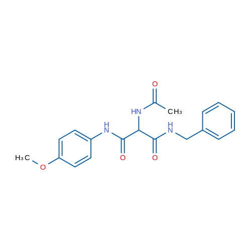 N'-Benzyl-2-acetamido-N-(4-methoxyphenyl)propanediamide 1g