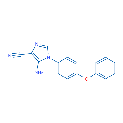 5-Amino-1-(4-phenoxyphenyl)-1H-imidazole-4-carbonitrile 1g