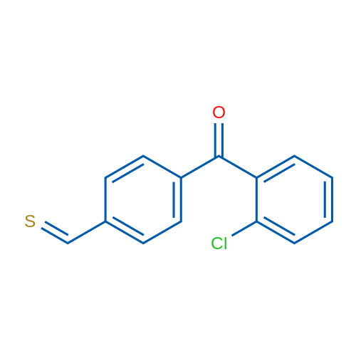 2-Chloro-4'-(thiomethyl)benzophenone 1g