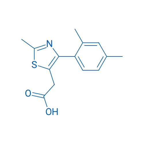 2-(4-(2,4-Dimethylphenyl)-2-methylthiazol-5-yl)acetic acid 1g