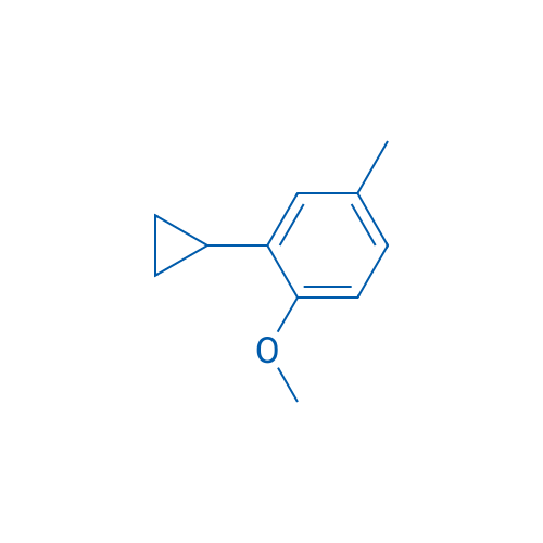 2-Cyclopropyl-1-methoxy-4-methylbenzene 250mg