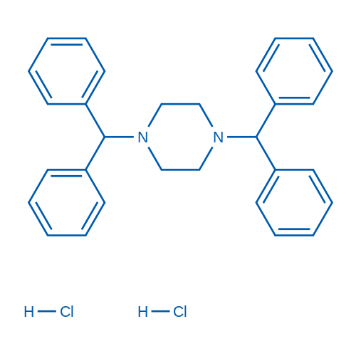 1,4-Dibenzhydrylpiperazine dihydrochloride 1g