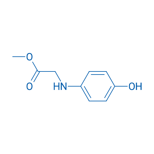 Methyl 2-((4-hydroxyphenyl)amino)acetate 250mg