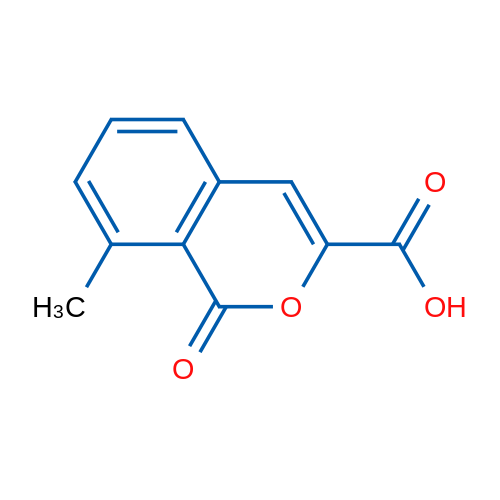8-Methyl-1-oxo-1h-isochromene-3-carboxylic acid 1g