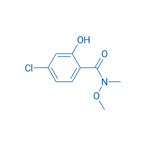4-Chloro-2-hydroxy-N-methoxy-N-methylbenzamide 250mg