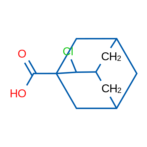 2-Chloroadamantane-1-carboxylic acid 1g