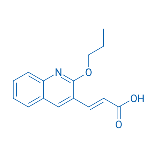 3-(2-Propoxyquinolin-3-yl)prop-2-enoic acid 1g