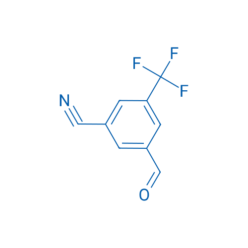 3-Formyl-5-(trifluoromethyl)benzonitrile 250mg