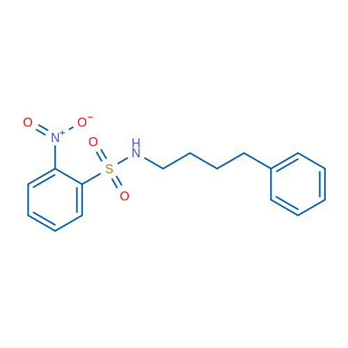2-Nitro-N-(4-phenylbutyl)benzene-1-sulfonamide 1g