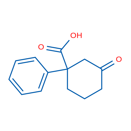 3-Oxo-1-phenylcyclohexanecarboxylic acid 1g
