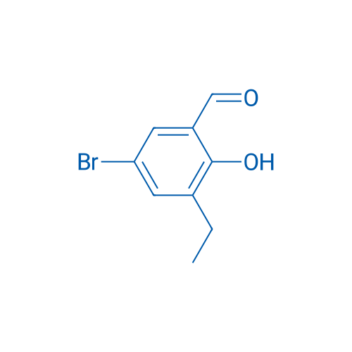 5-Bromo-3-ethyl-2-hydroxybenzaldehyde 250mg