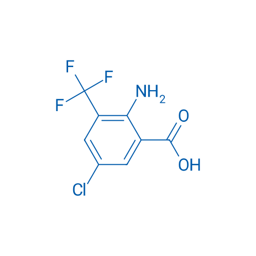 2-Amino-5-chloro-3-(trifluoromethyl)benzoic acid 250mg