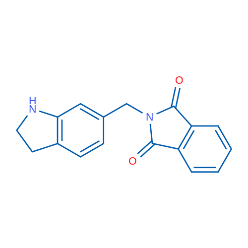 2-(Indolin-6-ylmethyl)isoindoline-1,3-dione 1g