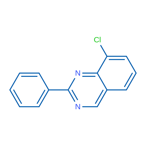 8-Chloro-2-phenylquinazoline 1g