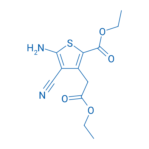 Ethyl 5-amino-4-cyano-3-(2-ethoxy-2-oxoethyl)thiophene-2-carboxylate 100g