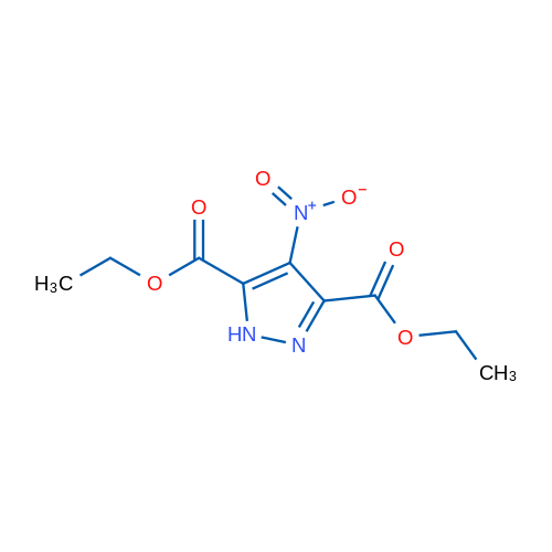 Diethyl 4-nitro-1H-pyrazole-3,5-dicarboxylate 25g