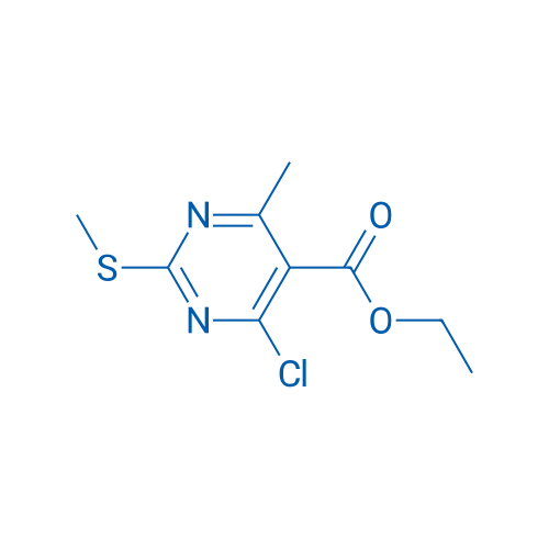 Ethyl 4-chloro-6-methyl-2-(methylthio)pyrimidine-5-carboxylate 250mg