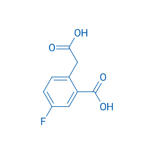 2-(Carboxymethyl)-5-fluorobenzoic acid 1g