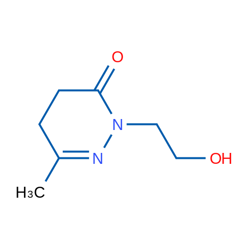 2-(2-Hydroxyethyl)-6-methyl-4,5-dihydropyridazin-3(2H)-one 1g