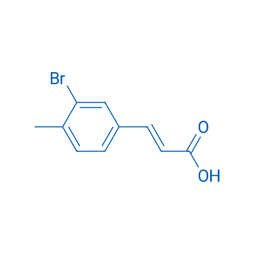 (2E)-3-(3-Bromo-4-methylphenyl)prop-2-enoic acid 1g