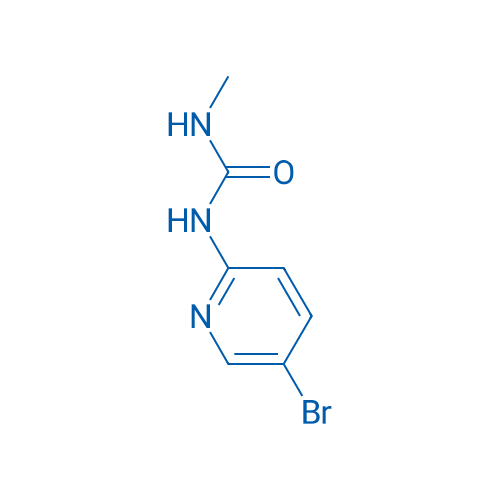 1-(5-Bromopyridin-2-yl)-3-methylurea 250mg