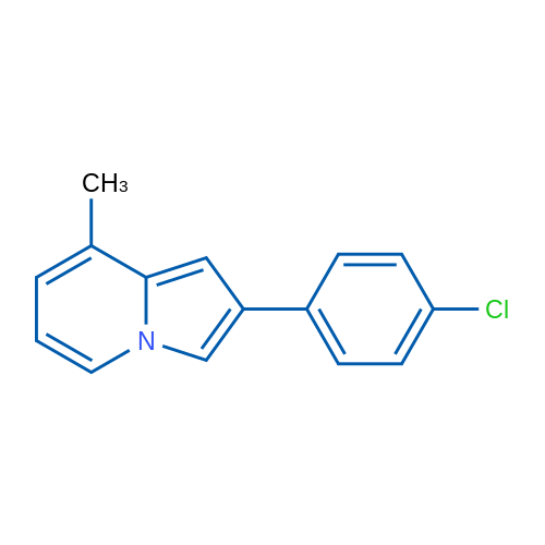 2-(4-Chlorophenyl)-8-methylindolizine 1g