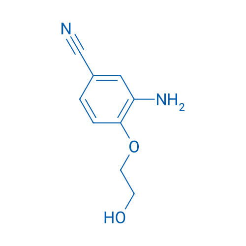 3-Amino-4-(2-hydroxyethoxy)benzonitrile 1g