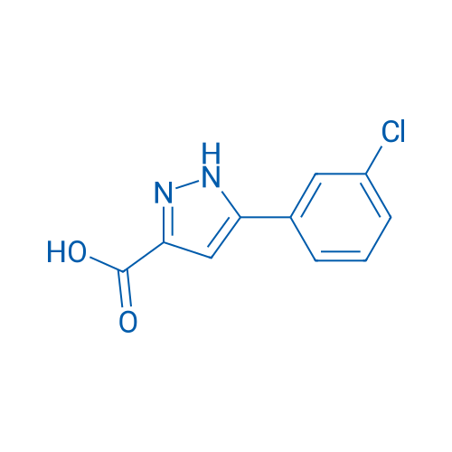 5-(3-Chlorophenyl)-1H-pyrazole-3-carboxylic acid 1g