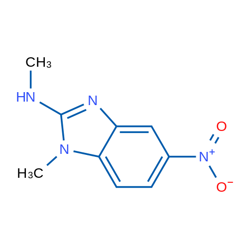 N,1-Dimethyl-5-nitro-1H-1,3-benzodiazol-2-amine 10mg