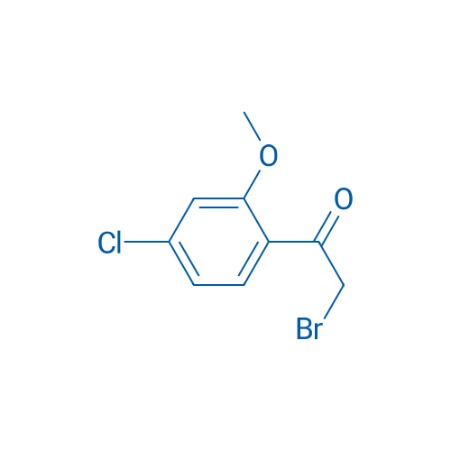 2-Bromo-1-(4-chloro-2-methoxyphenyl)ethanone 100mg