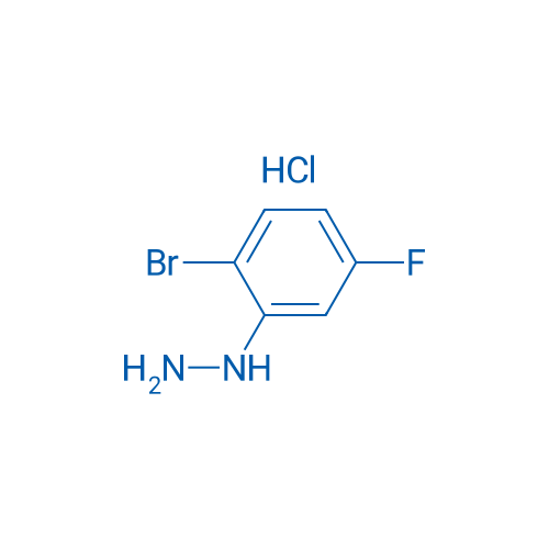 (2-Bromo-5-fluorophenyl)hydrazine hydrochloride 250mg