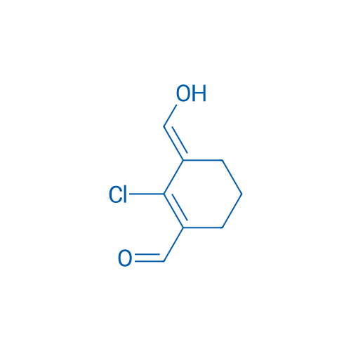2-Chloro-3-(hydroxymethylene)cyclohex-1-enecarbaldehyde 1g
