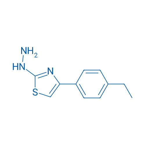 4-(4-Ethylphenyl)-2-hydrazinylthiazole 1g